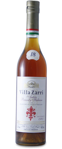 Brandy 18 years old with Tobacco Leaves